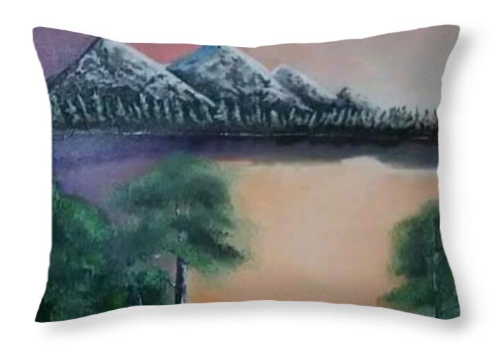 Lake view 1 - Throw Pillow