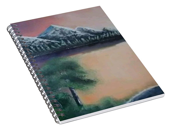 Lake view 1 - Spiral Notebook