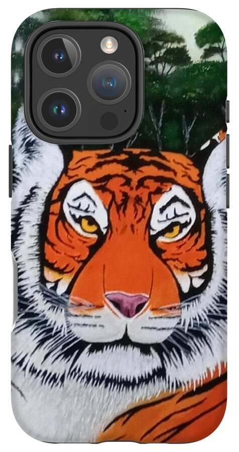 Eyes of the tiger 2 - Phone Case