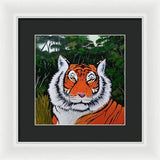 Eyes of the tiger 2 - Framed Print