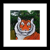 Eyes of the tiger 2 - Framed Print