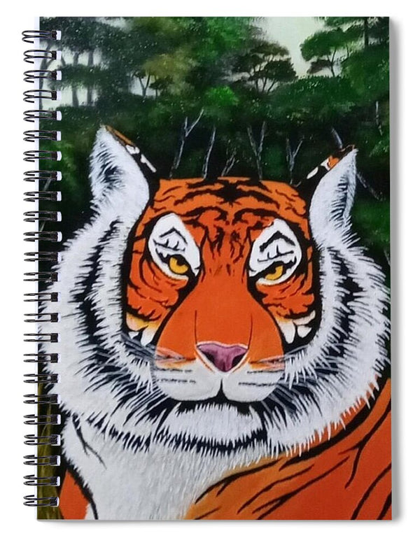 Eyes of the tiger 2 - Spiral Notebook