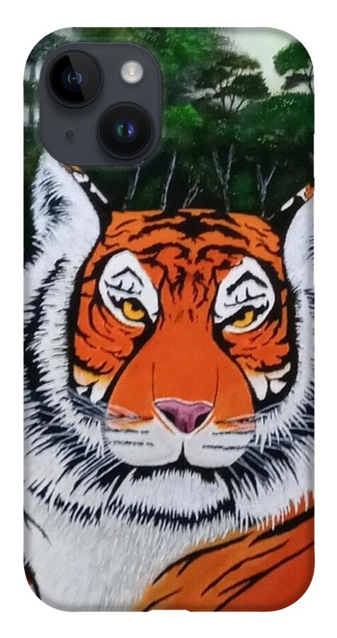 Eyes of the tiger 2 - Phone Case