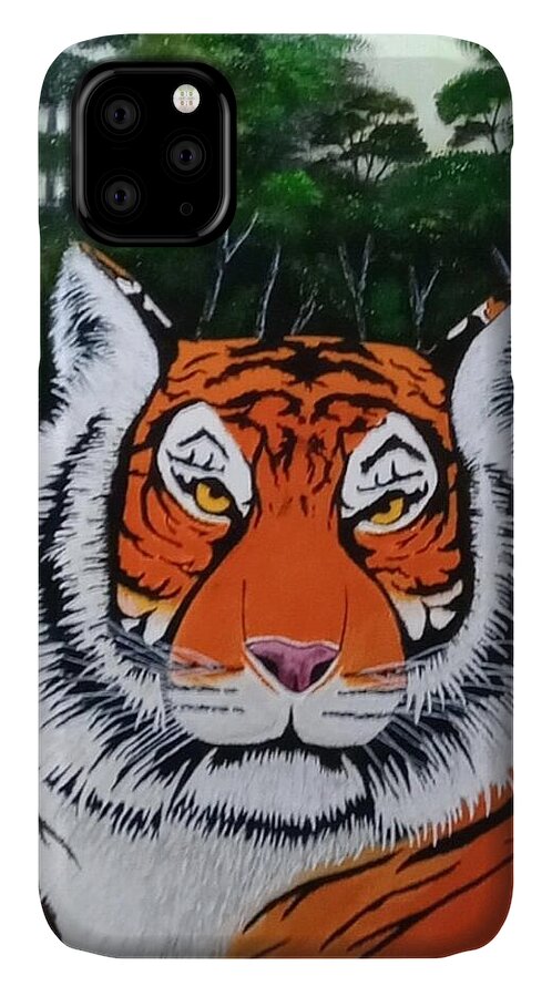 Eyes of the tiger 2 - Phone Case