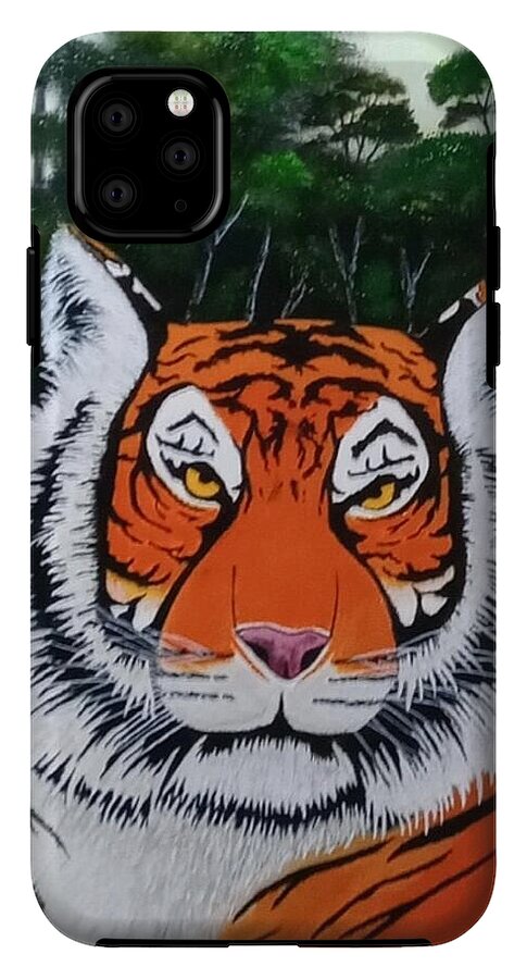 Eyes of the tiger 2 - Phone Case