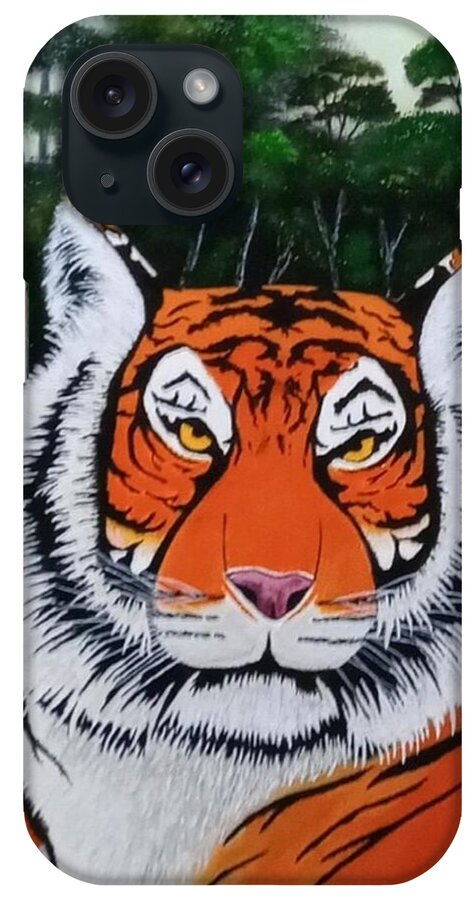 Eyes of the tiger 2 - Phone Case