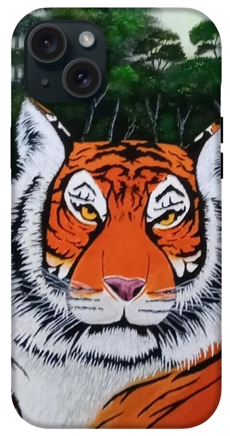 Eyes of the tiger 2 - Phone Case