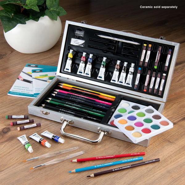 RSET-MM3000 | Essentials™ 85Pc Mixed Media Beginners Travel Art Set
