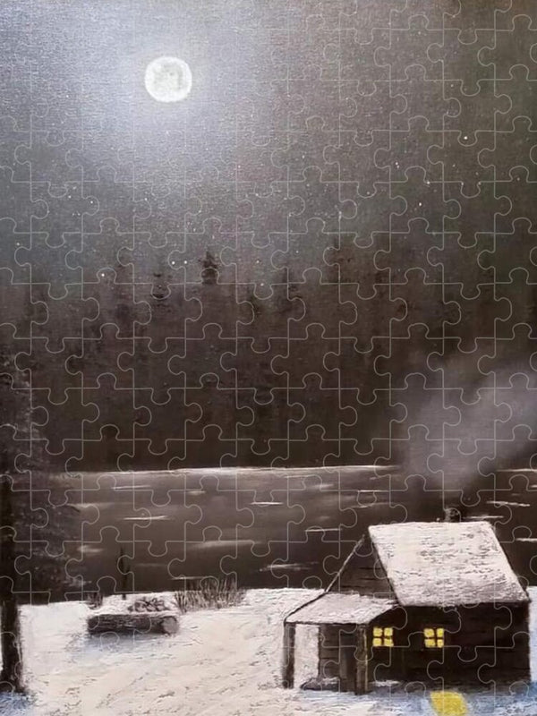 Cabin by the lake - Puzzle