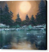 Calm water - Canvas Print