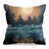 Calm water - Throw Pillow