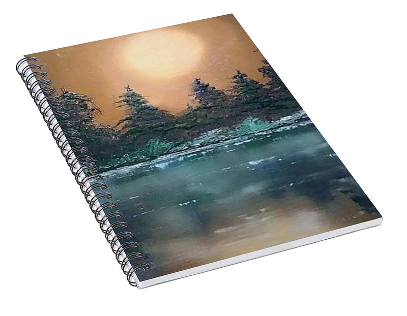 Calm water - Spiral Notebook