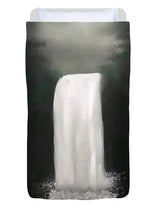 Forest water fall - Duvet Cover