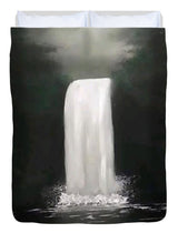 Forest water fall - Duvet Cover