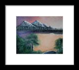 Lake View - Framed Print