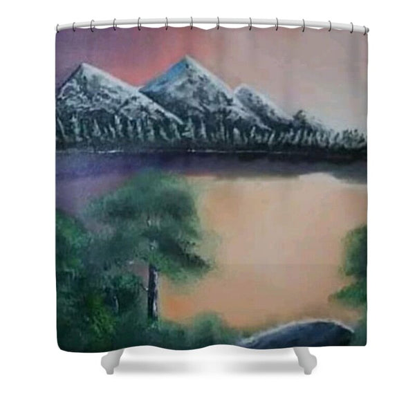 Lake viwe - Shower Curtain