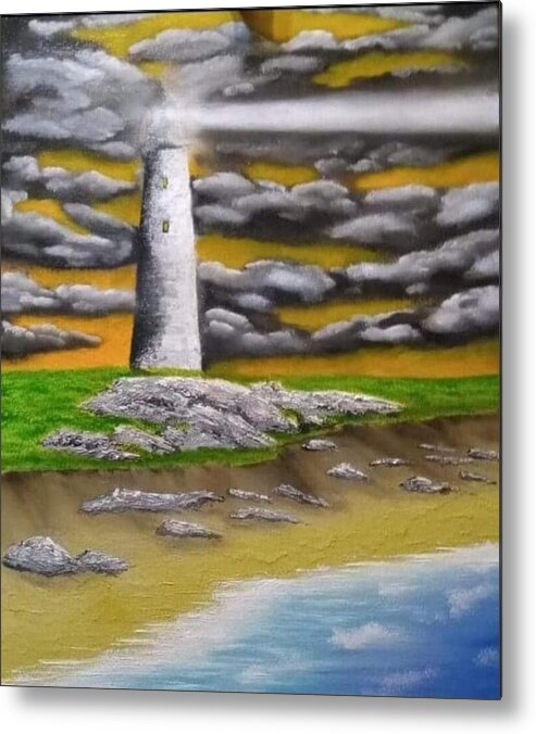 Light house - Metal Print