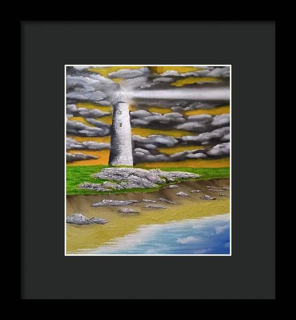 Light house - Framed Print