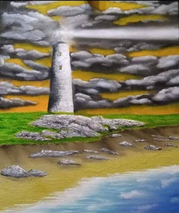 Light house - Art Print