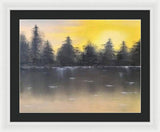 Sun rise - Framed Print