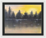 Sun rise - Framed Print