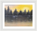 Sun rise - Framed Print